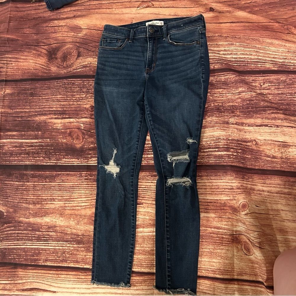 Women’s Abercrombie & Fitch The Super Skinny Ankle Midrise 6S / 28